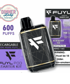Vaporizador Dinner Lady FUYL Kit 600 Puffs Zero