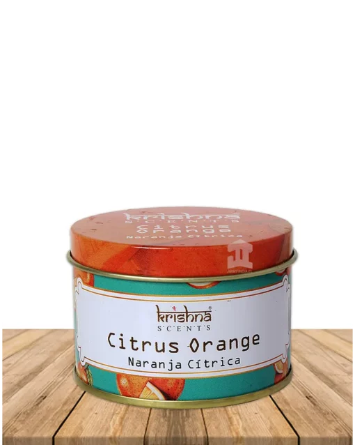Vela Aromaticas Krishna Naranja
