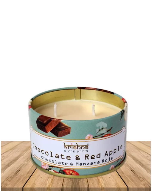 Vela Aromaticas Krishna Chocolate Manzana - Imagen 2