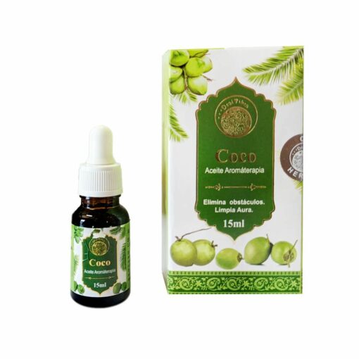 Esencia Aceite de Coco 15ml. Aromaterapia Desi Vibes