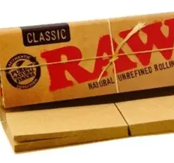 Papelillos Raw Connoisseur 1 1/4 + Tips Natural