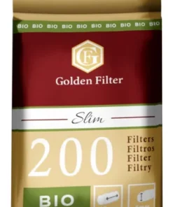 Filtros Slim Bio Golden Filter - 200 unid