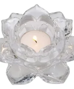 PORTA VELA LOTUS 12 CM