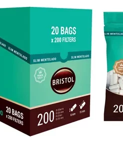 FILTRO  SLIM MENTOLADO  200 X 10 BOLSAS