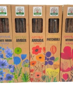 INCIENSOS ORGANICO NAMASTE INDIA X 12 AROMAS SURTIDOS