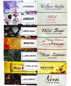 INCIENSO  MASALA  ( Pack X 12 Cajas ) SURTIDO