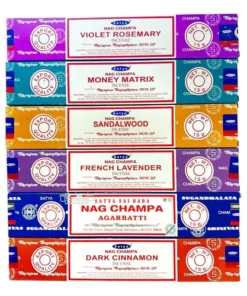 INCIENSO  NAG CHAMPA 12 CAJAS SURTIDAS180 G