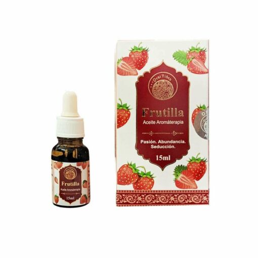 Esencia Aceite de Frutilla 15ml. Aromaterapia Desi Vibes