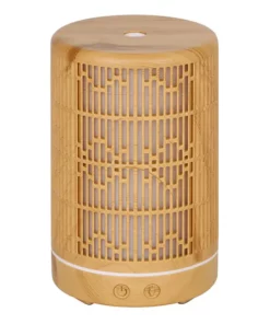 Humidificador Difusor De Aire Aromatizador Calado Luz 7color