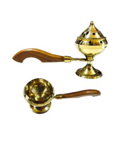 SAHUMADOR DE BRONCE CON MANILLA