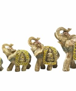 Familia de Elefante  Polyresina