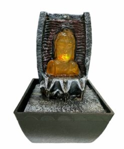 PILETAS DE AGUA BUDA CON LUZ PEQ/