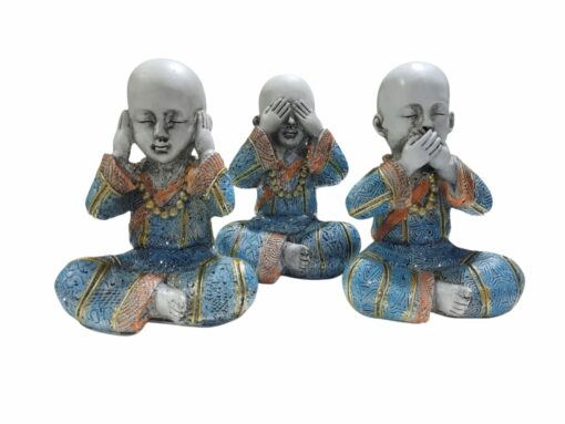 Set de 3 Budas Ciego , Sordo y Mudo