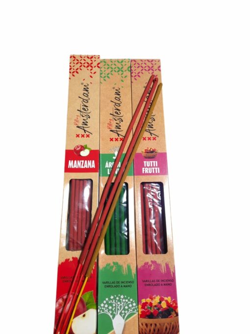 INCIENSO ROLLING AMSTERDAM 41CM ( Pack De 6 Cajas ) SURTIDO