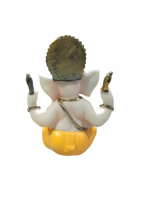 Ganesha Naranja Pequeño - Imagen 3