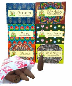 Pack De 12 Cajas De Conitos De Incienso Aromas Surtidos