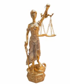 DAMA DE JUSTICIA DORADO
