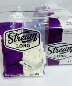 Filtro Stream Slim Long 100 Filtros X 10 Bolsas
