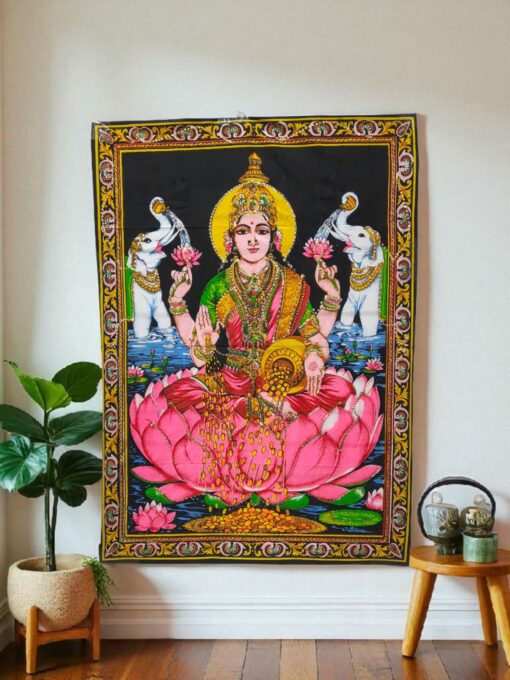 MURAL  HINDÚ  LAKSMI