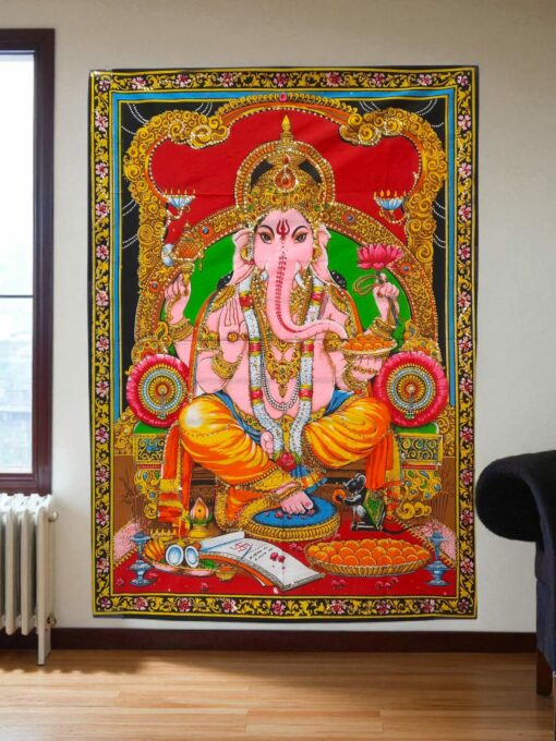 MURAL HINDÚ GANESHA