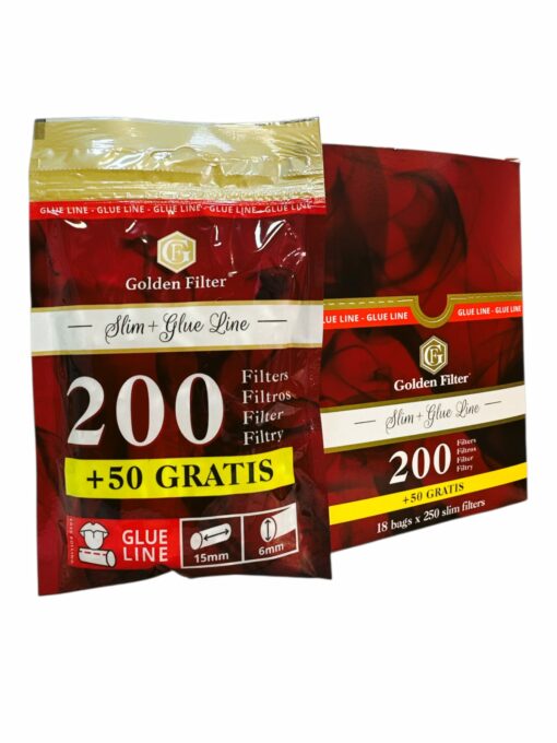 Filtro Golden Slim con pegamento