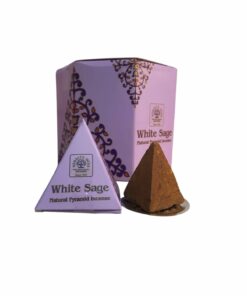 Incienso sahumerio pirámide – Salvia Blanca