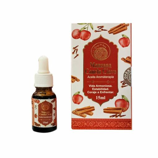 Esencia Aceite de Manzana Canela Clavo 15ml.