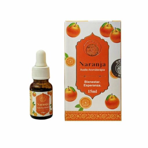 Esencia Aceite de Naranja   15ml. Aromaterapia Desi Vibes