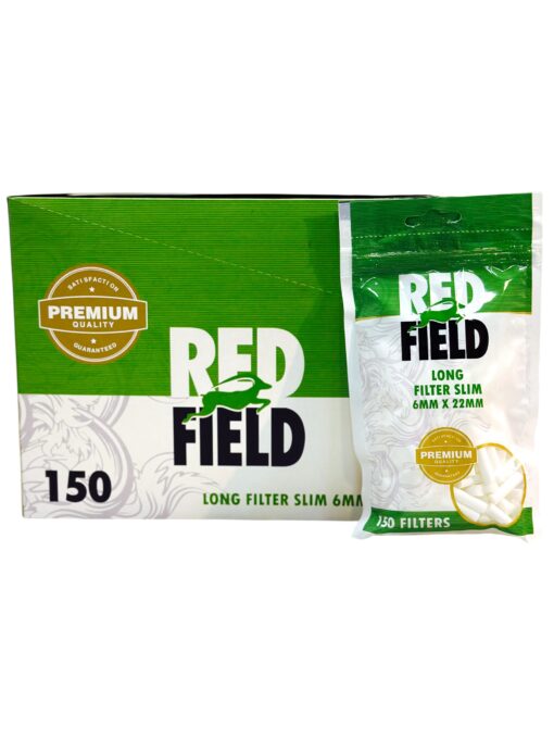 Filtros Slim Long Red Field 150 Unid