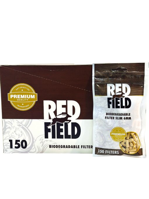 Filtros Slim Bio Red Field 150 Unid