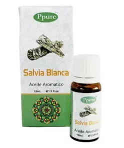 Aceite Aromático   Ppure -Salvia Blanca