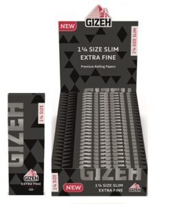 Papelillos Gizeh Negro 1 1/4 Extra Fine 25 unid.