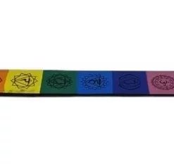 PORTA INCIENSO DE 7 CHAKRAS